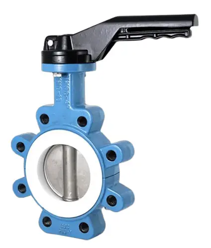 PTFE-Lined-Butterfly-Valve